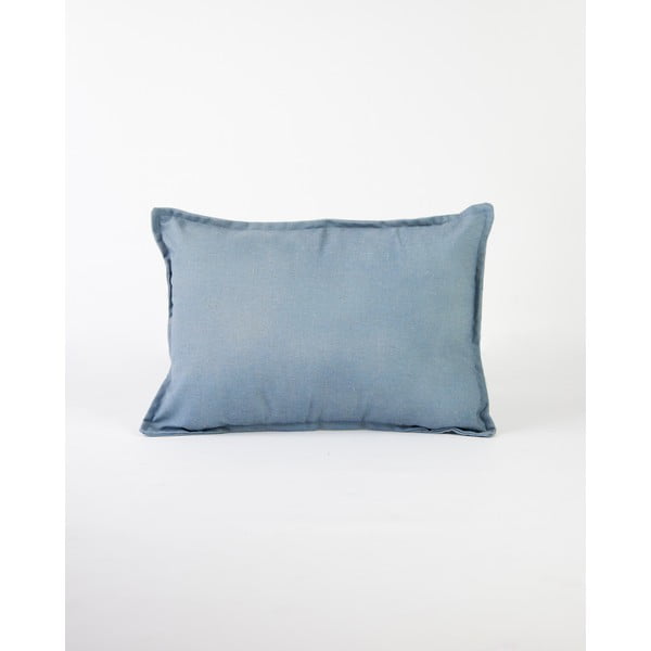 Niebieska poduszka Surdic Lino, 35x50 cm-image-1
