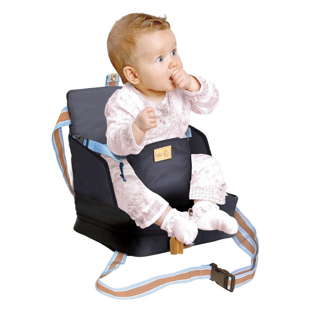 Ciemnoniebieska poduszka na krzesło dla dziecka Booster Seat – Roba (zdjęcie 9)
