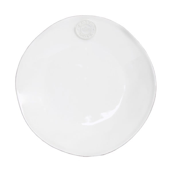 Biały ceramiczny talerz deserowy Costa Nova, Ø 21 cm