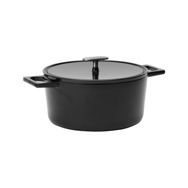 Garnek żeliwny z pokrywką odpowiedni na indukcję 5,5 l Mattia 3.0 – FABINI