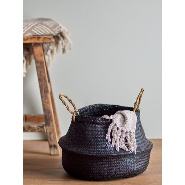 Koszyk z trawy morskiej ø 35x39 cm Floria – Bloomingville-image-1