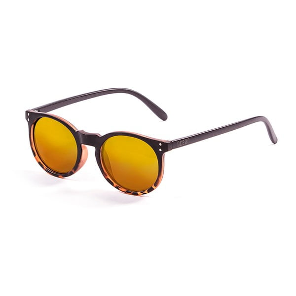 Czarno-pomarańczowe okulary przeciwsłoneczne z żółtymi szkłami Ocean Sunglasses Lizard McCoy
