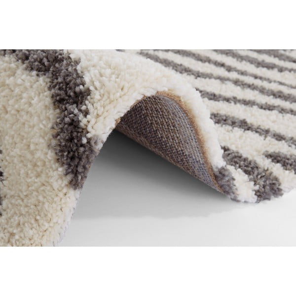 Szaro-beżowy dywan 150x80 cm Striped Animal – Ragami-image-2