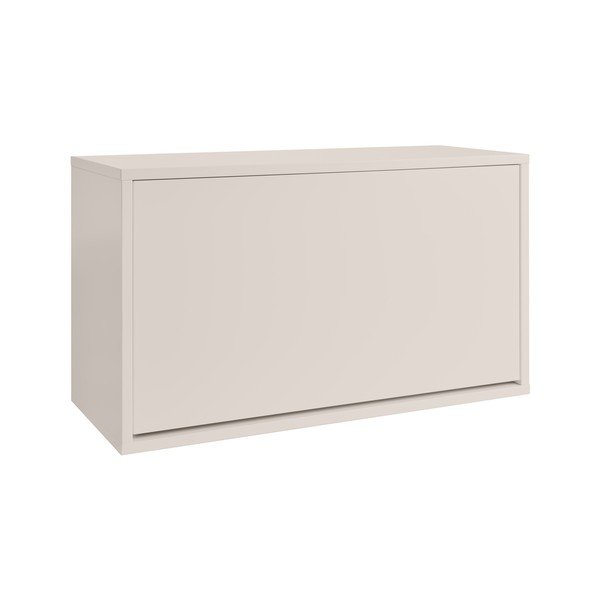 Jasnoszara uchylna/wisząca szafka na buty 70x30x40 cm – ReCollector