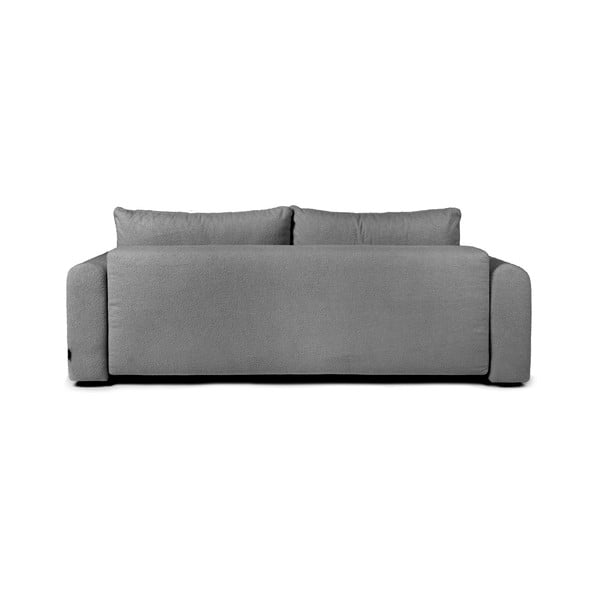 Szara rozkładana sofa z materiału bouclé 247 cm Quinoa – Bonami Selection-image-4