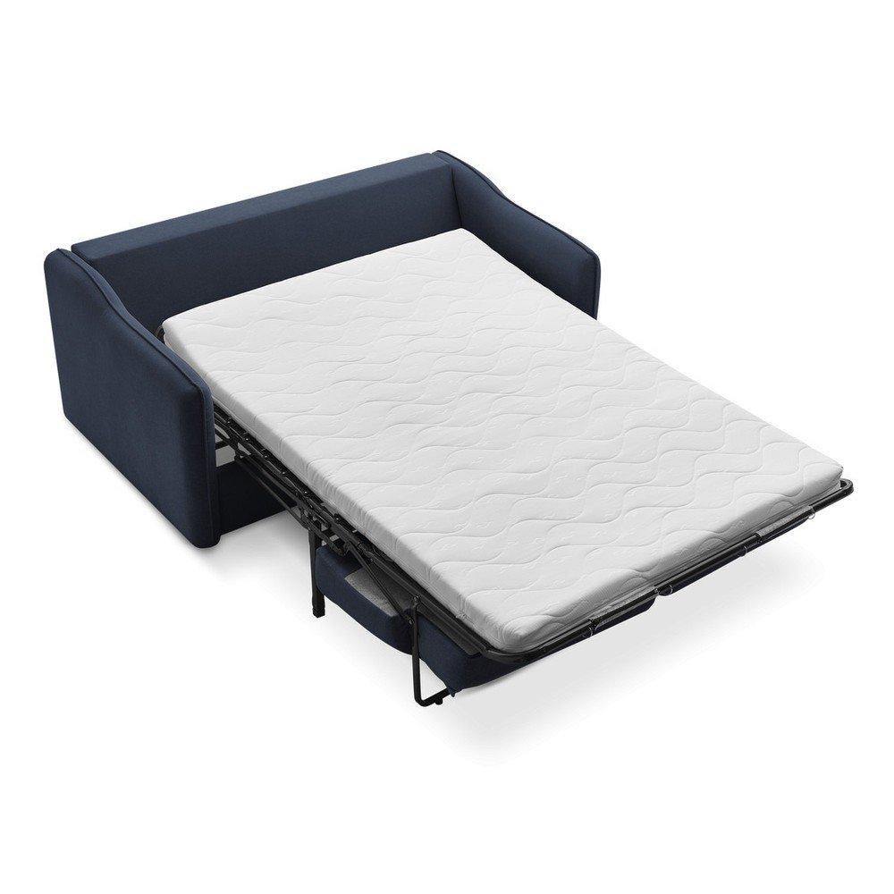 Ciemnoniebieska sofa do spania/rozkładana 178 cm Lenny – Bobochic Paris (zdjęcie 9)