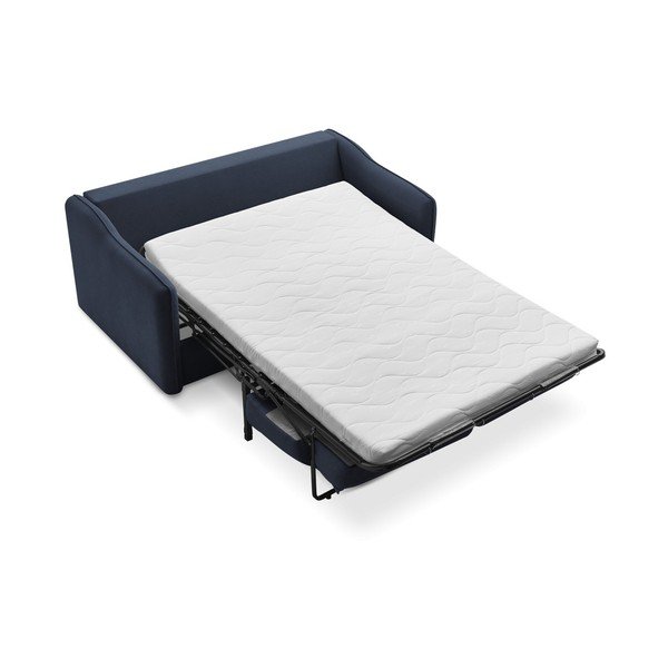 Ciemnoniebieska sofa do spania/rozkładana 178 cm Lenny – Bobochic Paris-image-4