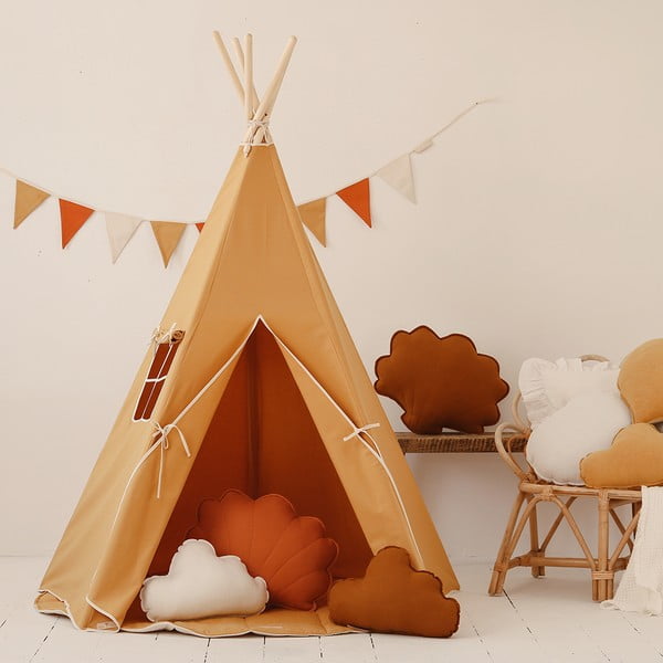 Namiot dla dzieci typu tipi Ochre – Moi Mili-image-1