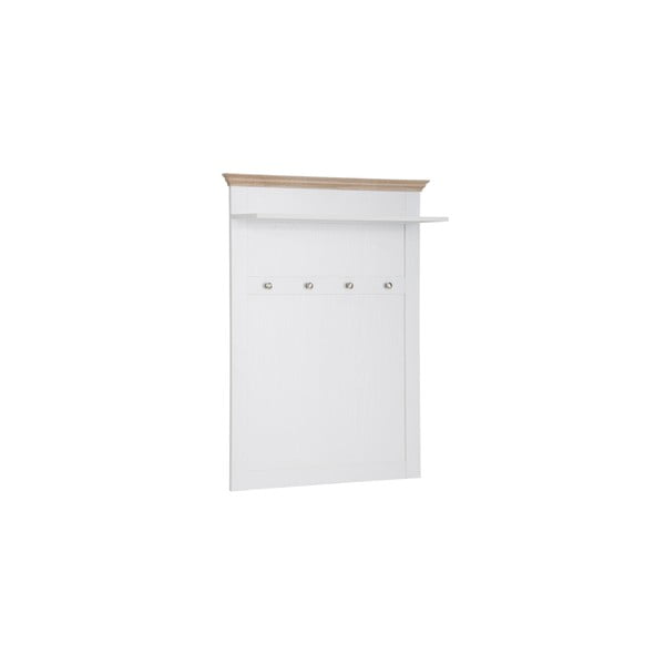 Biały wieszak ścienny w dębowym dekorze Støraa Bruce-image-1