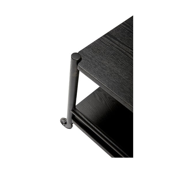 Barek na kółkach z litego drewna dębowego 40x40 cm Norm – Hübsch-image-3