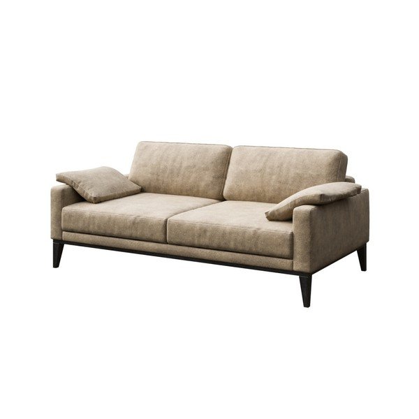 Beżowa sofa ze sztucznej skóry MESONICA Musso, 173 cm-image-2