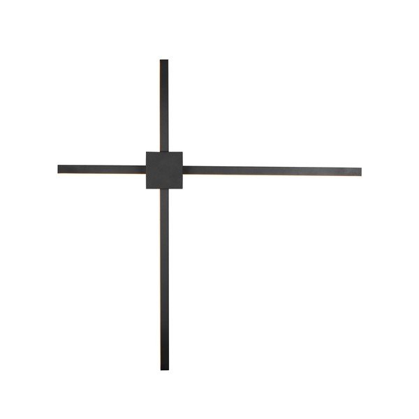 Kinkiet LED ze ściemniaczem w kolorze matowej czerni Cassino – Trio