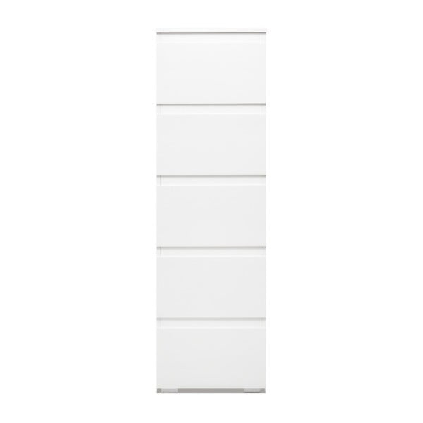 Biała szafka z 5 szufladami Intertrade Image