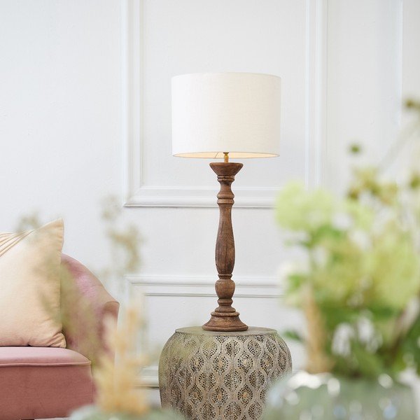 Kremowy abażur ø 30 cm Livigno – Light & Living-image-1