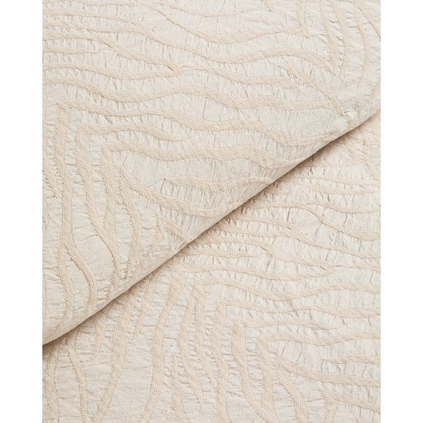 Narzuta żakardowa w kolorze kości słoniowej 240x260 cm Zenti – Kave Home-image-2