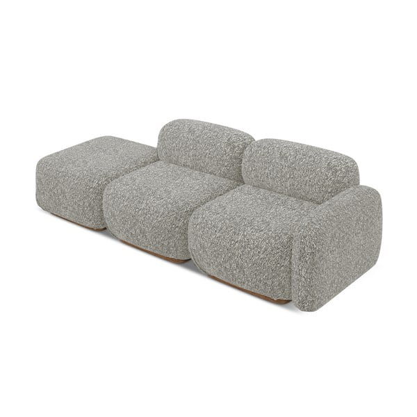 Szary szezlong modułowy (prawostronny) Ailani – Makamii-image-3