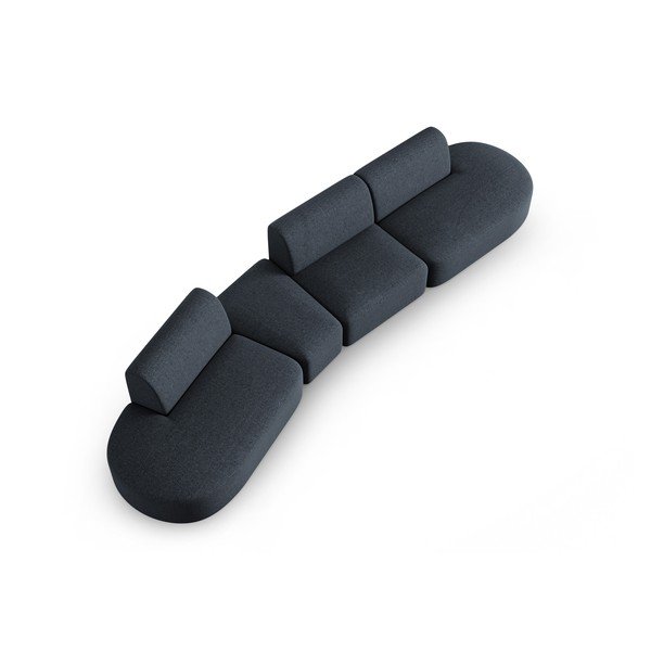 Ciemnoniebieska sofa 412 cm Shane – Micadoni Home-image-2