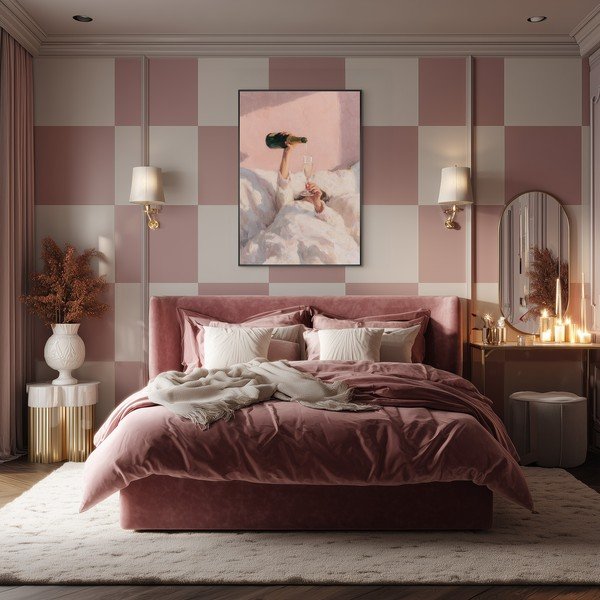 Obraz drukowany z ramą w zestawie/na płótnie 70x100 cm Lazy Sunday – Styler-image-3