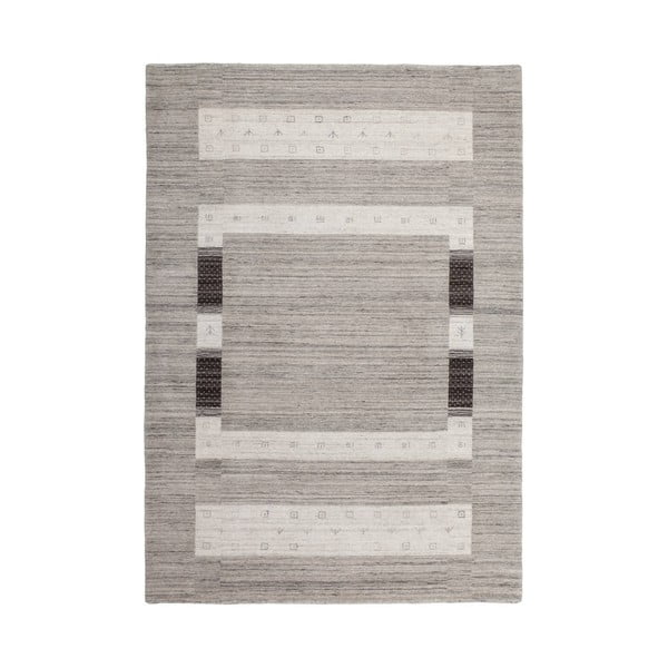 Ręcznie tkany dywan wełniany Makalu Grey, 200x290 cm