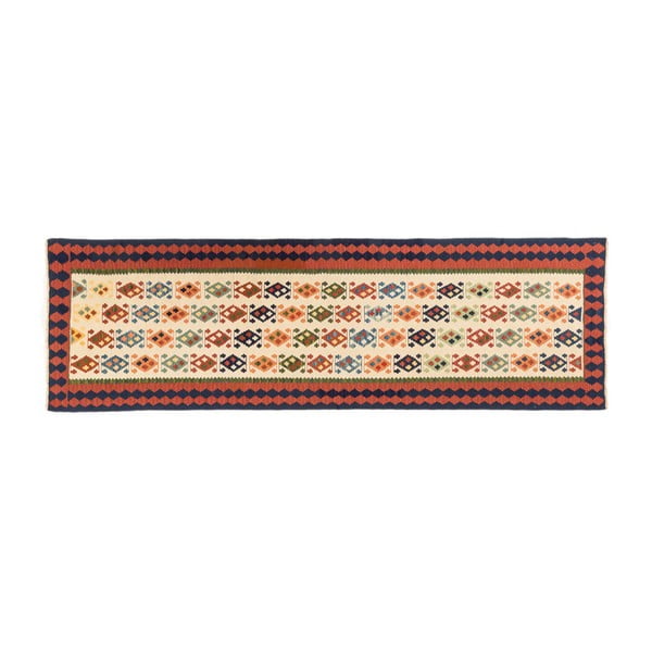 Dywan ręcznie tkany Navaei & Co Kilim Azero Astara 133, 294x83 cm