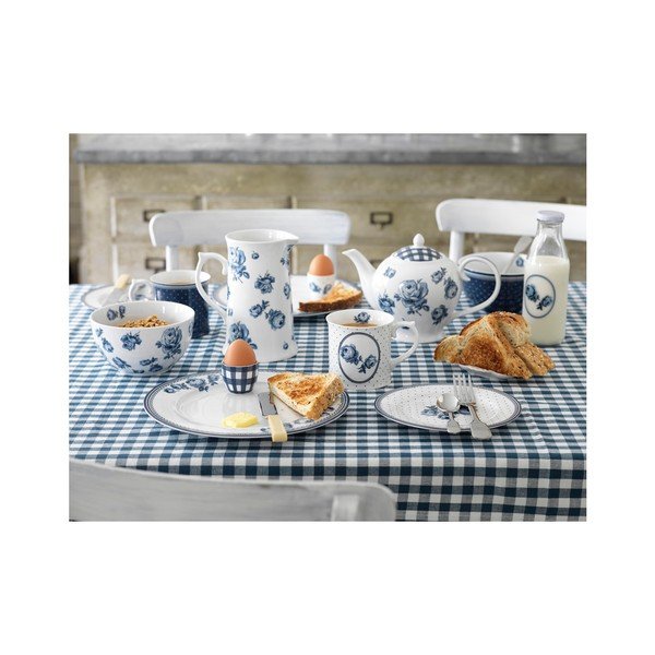 Kubek porcelanowy ze spodkiem Creative Tops Vintage Indigo, 200 ml-image-4