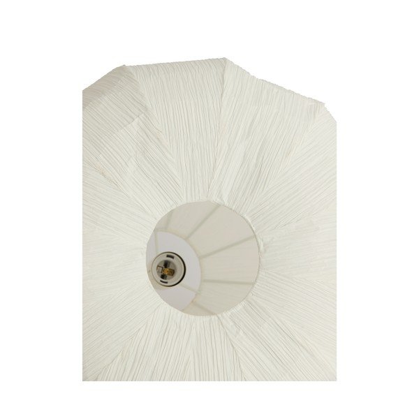 Kremowa lampa wisząca z papierowym kloszem ø 10 cm Sarella – Light & Living-image-4