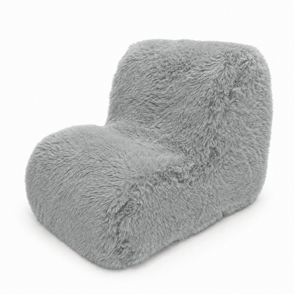 Biały fotel dziecięcy Mammoth – Meowbaby