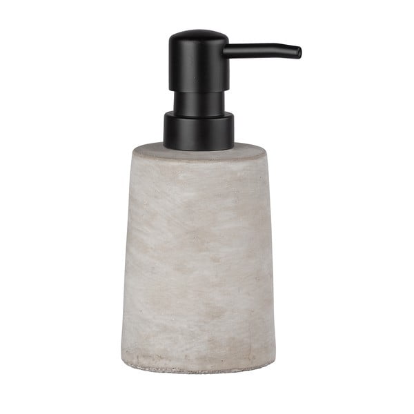 Szary betonowy dozownik do mydła Wenko Villena-image-2