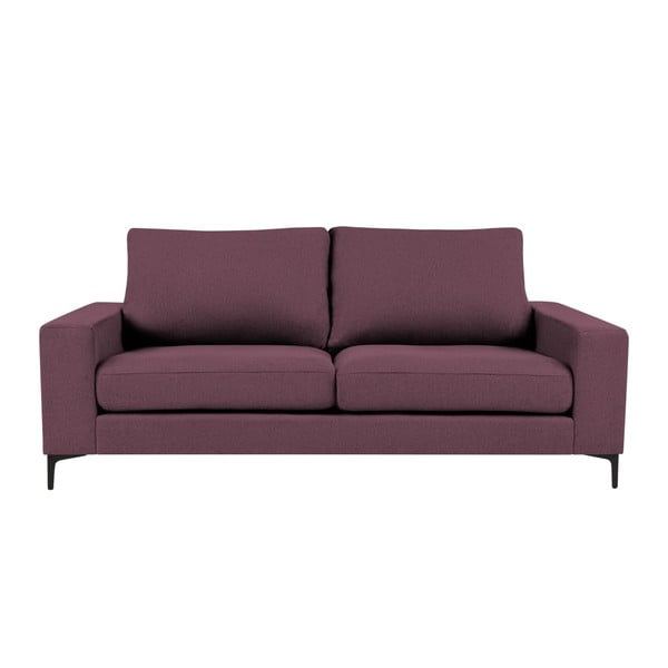 Fioletowa sofa 3-osobowa Kooko Home Cancan