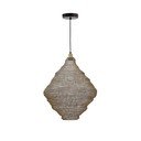Lampa wisząca w kolorze złota z metalowym kloszem ø 48,5 cm Sarraco – Kave Home