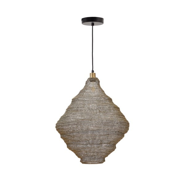 Lampa wisząca w kolorze złota z metalowym kloszem ø 48,5 cm Sarraco – Kave Home