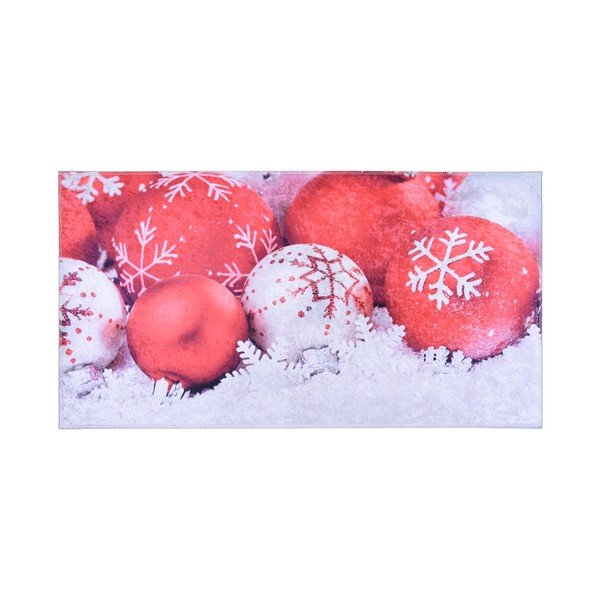 Czerwono-biały dywan Vitaus Decorations, 50x80 cm-image-1