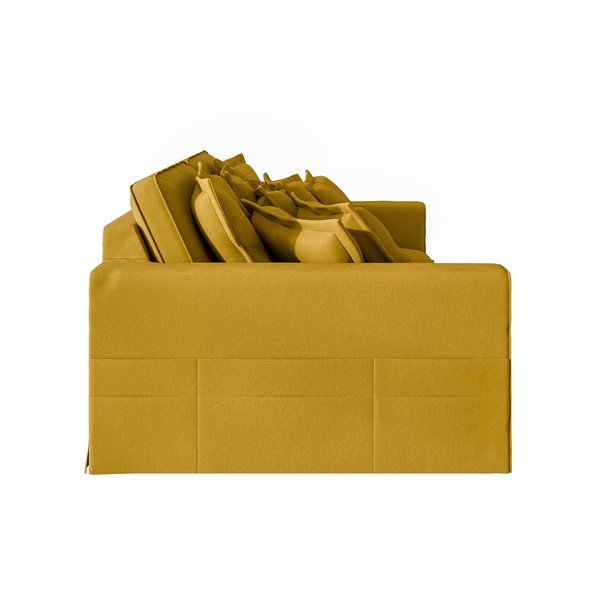 Żółta sofa 236 cm Nora – Ropez-image-4