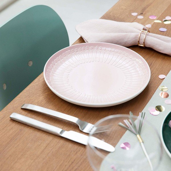 Biało-różowy porcelanowy talerz Villeroy & Boch Blossom, ⌀ 24 cm-image-4