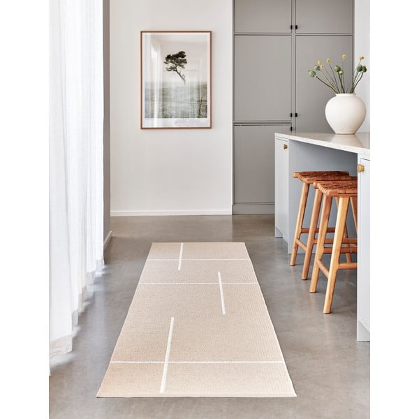 Beżowy dywan odpowiedni na zewnątrz 70x90 cm Fred Beige – Pappelina-image-1