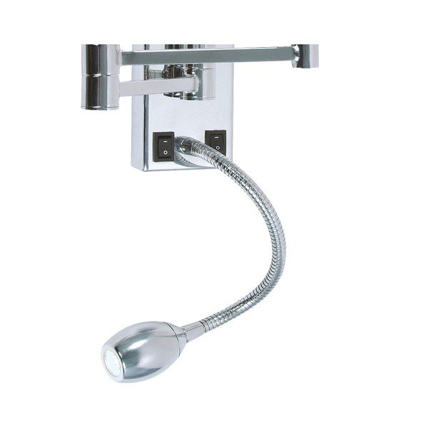Nástěnná lampa w kolorze srebra SULION Combo-image-2