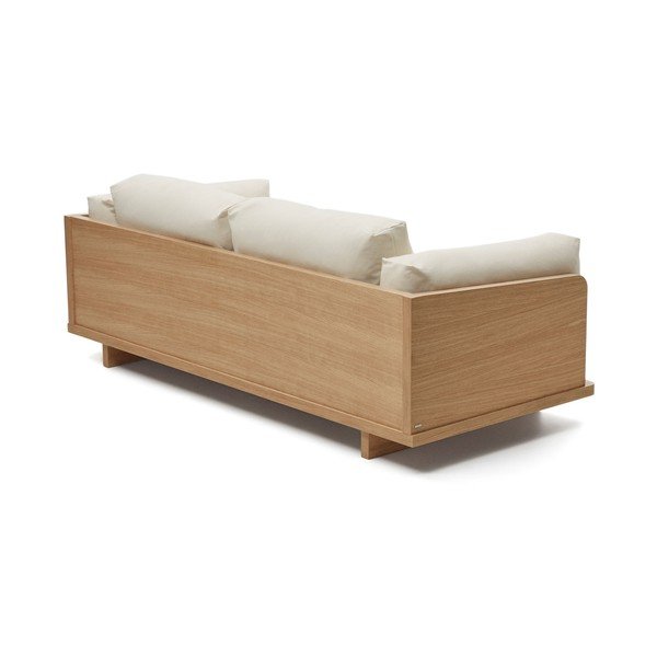 Beżowa sofa 225 cm Oaq – Kave Home-image-4