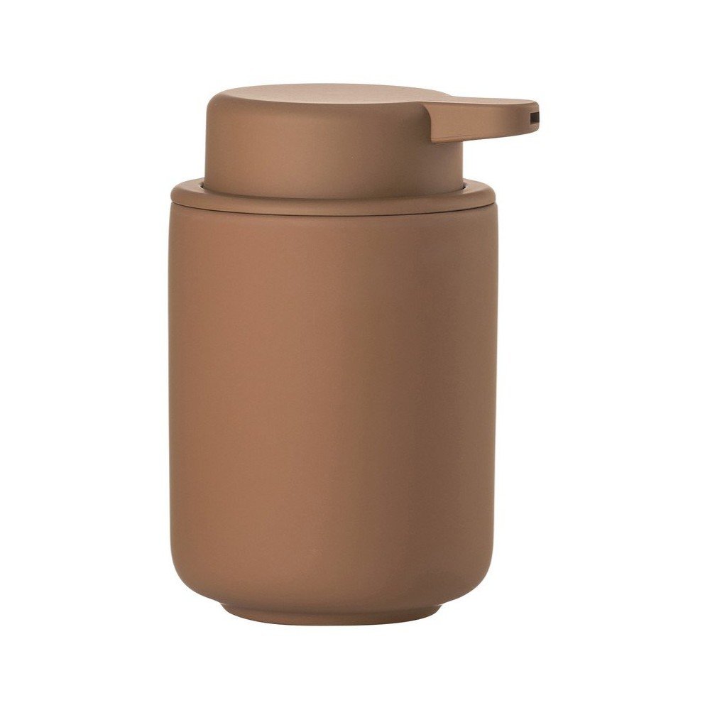 Pomarańczowy kamionkowy dozownik do mydła 250 ml Ume – Zone