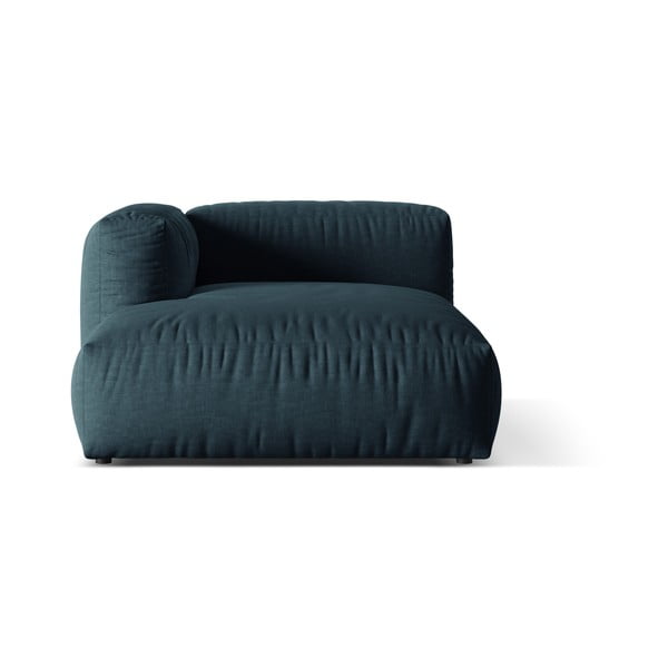 Ciemnoniebieski moduł sofy (lewostronny) Martina – Micadoni Home