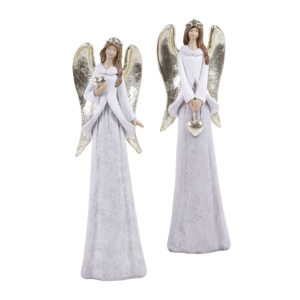 Zestaw 2 aniołów dekoracyjnych Ego Dekor Ilaria