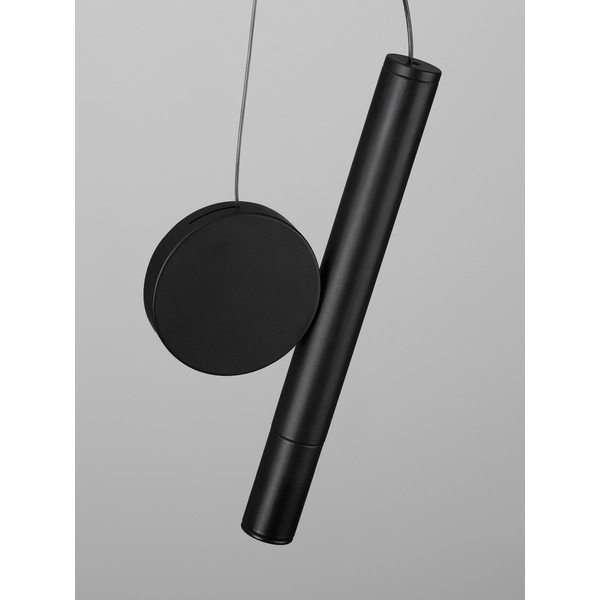 Aluminiowa lampa wisząca LED w kolorze matowej czerni ø 23,5 cm Vero – Nova Luce-image-4