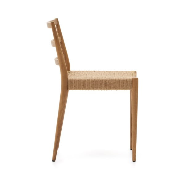 Krzesła z litego drewna dębowego zestaw 2 szt. Analy – Kave Home-image-4