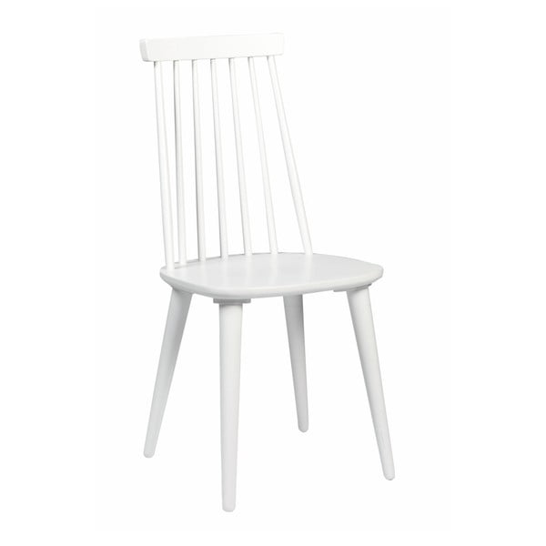Białe krzesło dębowe Folke Nymph