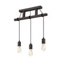 Czarna lampa wisząca Leon – LAMKUR