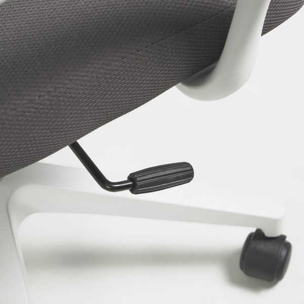 Szare krzesło biurowe Kave Home Melva-image-4