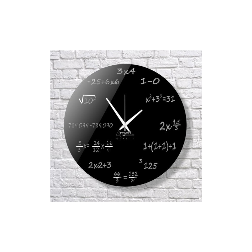 Zegar ścienny Maths Clock