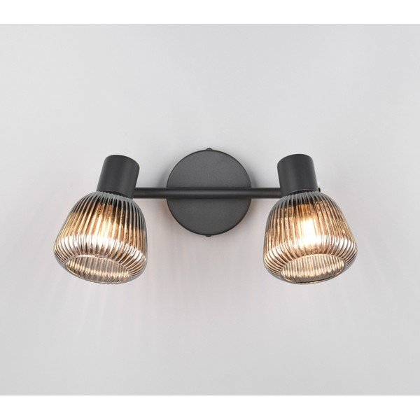 Czarna lampa punktowa ø 10 cm Tarifa – Trio-image-1