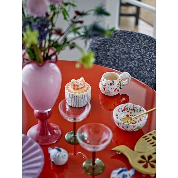 Kremowe kamionkowe miski zestaw 4 szt. 300 ml Freckles – Bloomingville-image-3