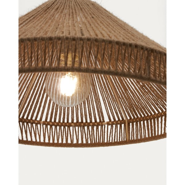 Naturalny abażur ø 45 cm Pontos – Kave Home-image-2