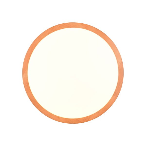 Jasnobrązowa lampa sufitowa LED ø 40 cm Iseo – Trio-image-1